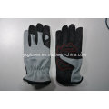 Mechanic Gloves-Silicon Gel Palm Glove-Work Glove-Hand Glove-Labor Glove-Safety Glove-Industrial Glove